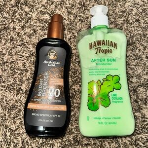 Tanning Oil SPF Bronzer Spray & After Sun Care